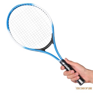 micdrop-kids - juego de raquetas de tenis, aleación de hierro, raqueta de tenis con pelota y