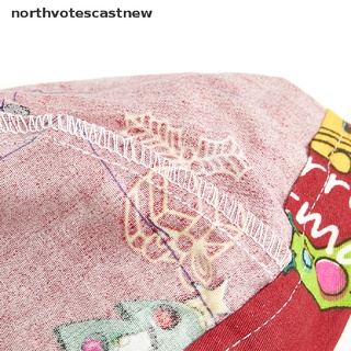 northvotescastnew sombrero de chef ajustable de navidad de malla de cocina sombrero de cocina restaurante chef gorra nvcn (4)