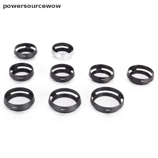 Powersourcewow 37 39 40.5 43 46 49 52 55 58 62 67 mm metal Lens Hood for FOR Leica Canon Nikon New MX