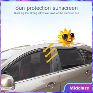 (Midclass) Parasol magnético para coche, protección UV, cortina de coche, ventana, parasol (delantero)