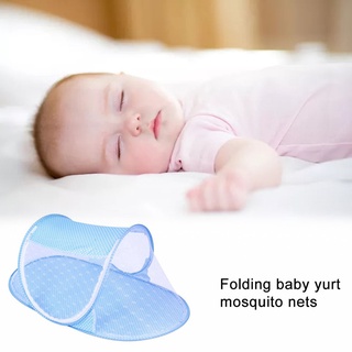 Plegable bebé yurta Idea tela mosquitera bebé sueño cuenta barco cama (2)