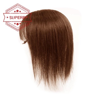 europeo y americano nuevo pelo artificial recambio 3d pelo pieza gris natural transpirable m3y5