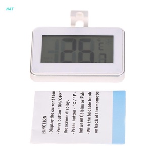 Nat termómetro Digital LCD impermeable Para refrigerador/refrigerador de nat
