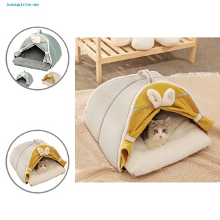 kaoupinle - cama extraíble para gatos, portátil, para mascotas, para gatos, mantener el calor para todas las estaciones (1)