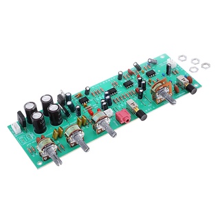[precio De actividad] DX338A OP-AMP HIFI amplificador de volumen tono EQ Control de la junta preamplificador DIY