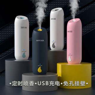 Máquina de fragancia automática inteligente sincronización desodorizante spray hogar silencio pequeño USB largo colgante inodoro spray máquina