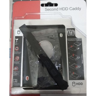 Adaptador de disco duro SATA a SATA 2.5 HDD/SSD Caddy de 12.7 mm para Lapto