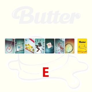 7 unids/set bts 2021 butter album photocards polaroid pequeña tarjeta (6)