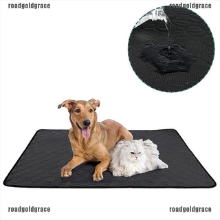 Roadgoldgrace Pcs lavables almohadillas de orina para perros reutilizables almohadillas reutilizables para cachorros impermeables NOGE (1)