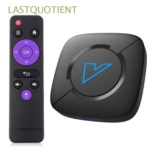 LASTQUOTIENT 4K Smart TV Box 4GB 32GB Wifi Media Player Set Top 2.4G/5G 3D Soporte 1080p Dual Bluetooth 5.0 Reproductor multimedia V6