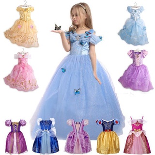Cosplay Belle cenicienta vestido princesa Vestido Rapunzel sofía de