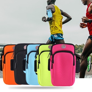 Deportes al aire libre brazo bolsa de hombres y mujeres gimnasio correr jogging portátil teléfono móvil bolsa de brazo