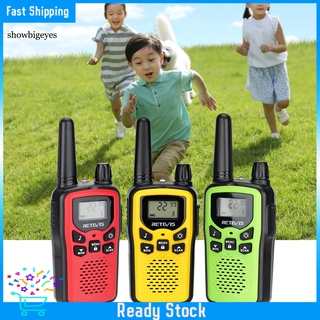 SGES Lightweight Children Walkie Talkie 0.5W Stable Handheld Kids Walkie Talkie Flashlight Design for Outdoors