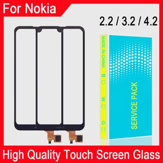 Vidrio de pantalla táctil de alta calidad para Nokia 2.2 Nokia 3.2 Nokia 4.2 digitalizador de pantalla táctil Sensor de vidrio reemplazo