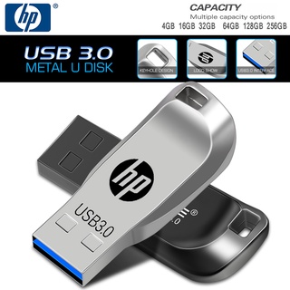 Nuevo HP Metal USB Flash Drive 256GB 128GB 64GB alta velocidad 32GB Pen Drive 16GB 4GB 3.0 memoria USB