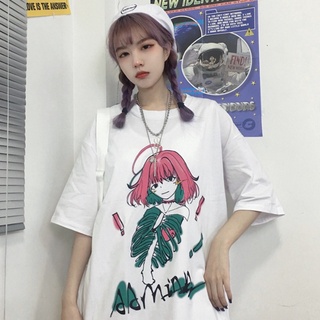 m-2xl vintage de dibujos animados anime camiseta harajuku mujeres ropa camiseta streetwear suelta impresión tops coreano t-shirt (3)