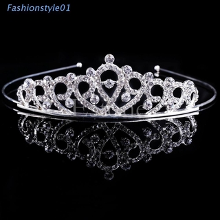 FAS Vintage boda nupcial cristal Rhinestone diadema corona accesorios para el cabello Tiara