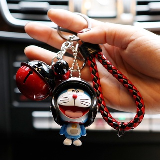 Genuine Fashion Cartoon Doraemon Keychain Cute Jingle Cat Keychain Car Keychain Bag Pendant