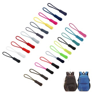 TOYOSHO Backpack Zip Cord Suitcase Zipper Puller Zipper Buckle Tent Travel Apparel Sewing 10Pcs Replacement Crafts Zipper Ropes (4)