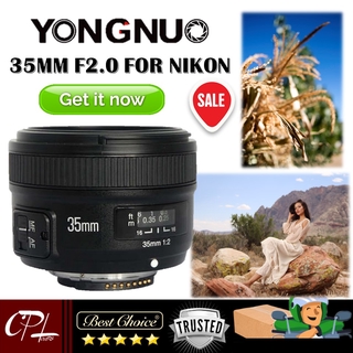 Yongnuo 35mm f2 para lente fija Nikon