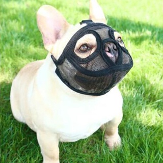 Máscara transpirable para mascotas/perro/malla transpirable/Anti-ladridos/suministros de entrenamiento para morder
