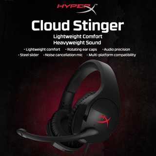 Hyperx Cloud Stinger - auriculares para juegos HyperX (HX-HSCS-BKAS)