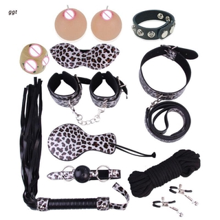 ggt 11PCS/Set Adult Fun Suit Bundled Binding Sex Games Toys For Couple Kits
