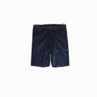 Pantalón corto de pana azul marino