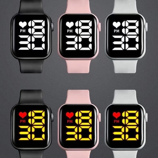 Reloj electrónico Digital Led De noche para mujer relojes Unisex deportivos reloj De pulsera impermeable impermeable Fitness