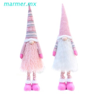 mar1 hecho a mano de navidad sin cara muñeca decoración retráctil de pie sueco gnome tomte juguete adornos gracias dar día regalos