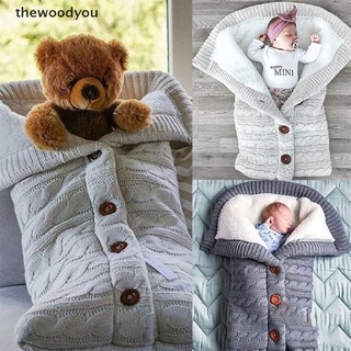 [thewoodyou] bebé recién nacido invierno caliente dormir cochecito manta sacos de dormir. (2)