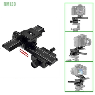 RMLEC.4 Way Macro Shot Focusing Focus Rail Metal Slider For Nikon Peantax Dslr Camera Hot Sale