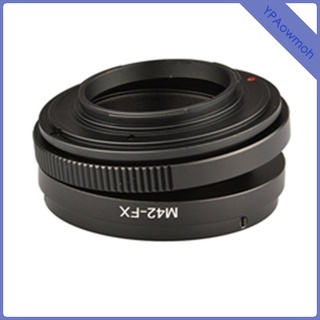 aleación m42-fx adaptador de montaje de lente adaptador de inclinación m42 tornillo de montaje de la lente de la cámara de piezas de repuesto para fuji xt x pro xe x pro1 (6)