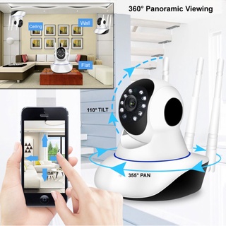 Cámara 360 1080P De Vigilancia Con Wifi IR Visión Nocturna Detección De Movimiento De Dos Vías Audio Seguridad Hogar Vídeo Inteligente Equipo makeup2 (7)