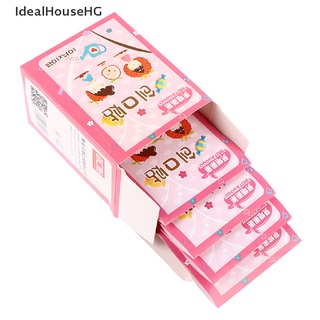 [idealhousehg] 100 unids/caja niños de dibujos animados lindo mini niños transpirable impermeable vendaje venta caliente