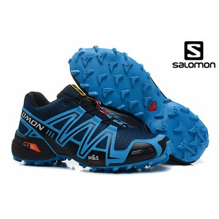 listo stock salomon salomon speedcross 1 al aire libre profesional senderismo deporte zapatos para hombre negro azul