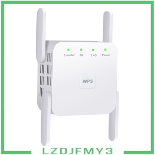 [precio actividad] 1200mbps 2.4g 5g wireless wifi repetidor 4 antenas repetidoras de señal