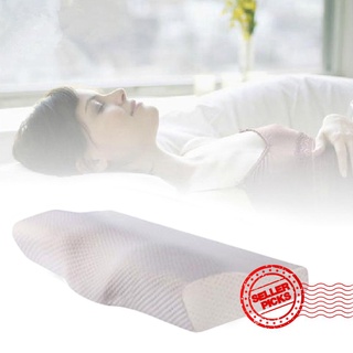 OutFlety Soft Memory Foam Pillow Contour Pillow Sleep Neck Pillow Head Cervical Care Support H0R2