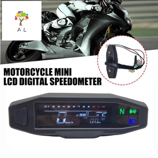 velocímetro digital lcd universal odómetro moto