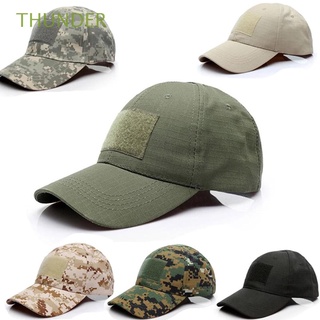 THUNDER Simple Camouflage Hat Adult Hunting Cap Baseball Cap Sport UV Protection Cycling Caps Outdoor For Men Python-patterned Army Camo