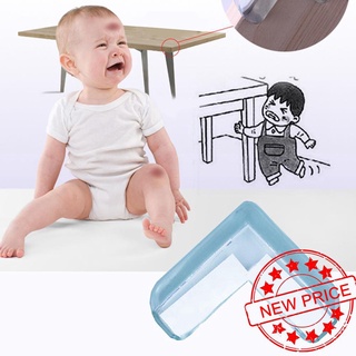 10pcs suave transparente mesa escritorio borde esquina bebé Protector de seguridad cubierta Protector cojín F3P6