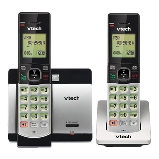 Teléfono Inalámbrico Vtech Cs5119-2 Gris Y Negro prmium