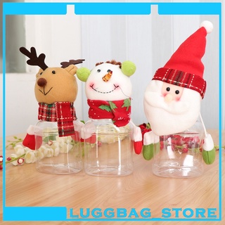 [store] Santa Claus Candy Ja rDoll Candy Box Candy Jar -Snowman