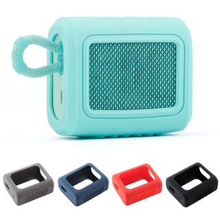 Silicone Protective Case for JBL GO3 Protect Cover Portable Smart Speaker Storage Shell Travel Carrying Sleeve as