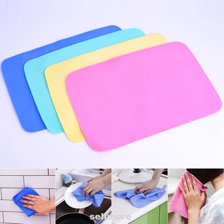 toalla de baño multifunción suave de microfibra duradera color aleatorio cocina baño