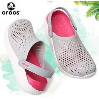 [Enviado en 24 horas] CROCS Sandalias informales para mujer Zapatillas Zapatos cómodos y transpirables Crocs LiteRide clog/sandalias/zapatos/pantuflas