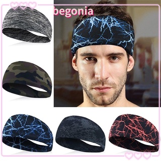 Begonia banda Para el cabello absorbente unisex Para correr/gimnasio/yoga/Ciclismo