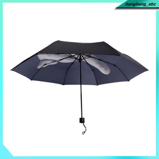 fresco dedo medio paraguas personalidad mujeres sombrilla hombres paraguas 3 pliegues (8)
