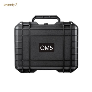 sweety7 Handheld Gimbal Storage Box Waterproof Suitcase Travel Carrying Case for OM5