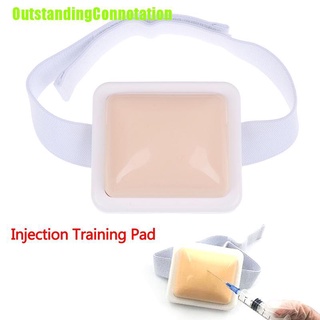 Outstandingconnotation 1 pieza almohadilla de inyección de plástico Intramuscular inyección almohadilla de entrenamiento enfermera